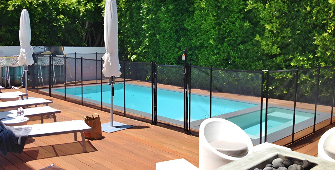 Clôtures pour piscines creusées