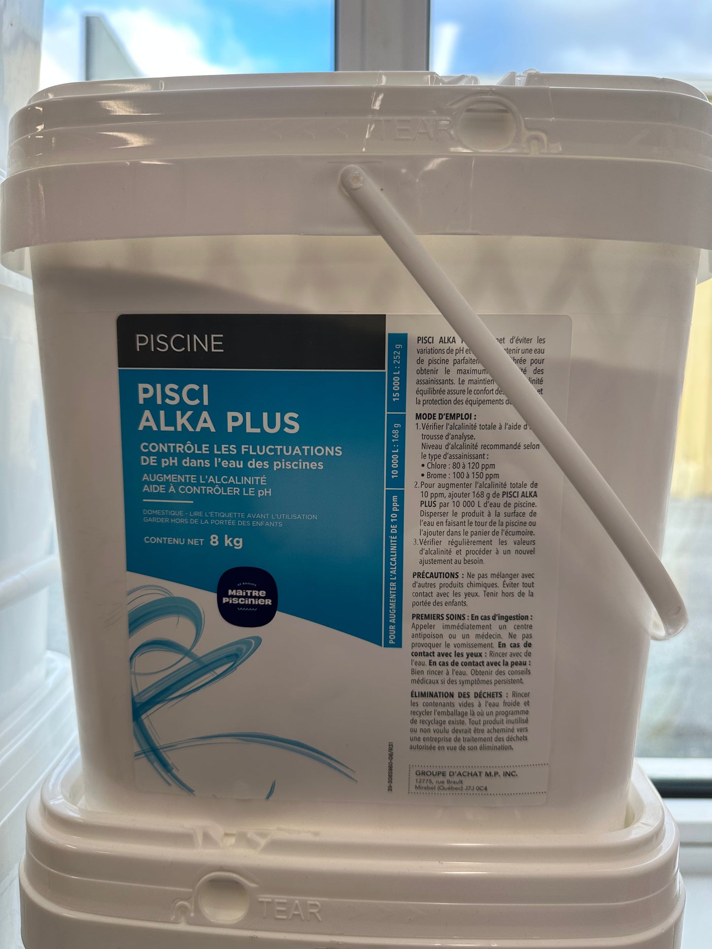 Piscine | PISCI ALKA PLUS | Contrôle de pH | 8 kg