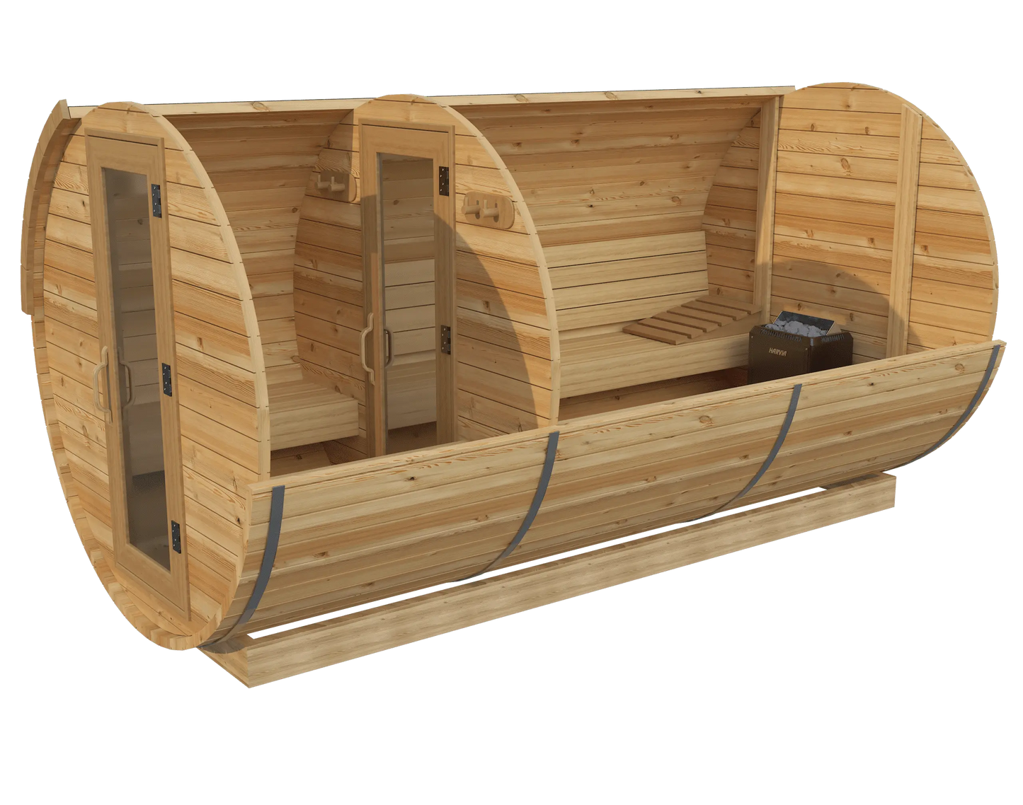 Tonneau de 7 pi x 12 pi avec vestiaire par Kodiak