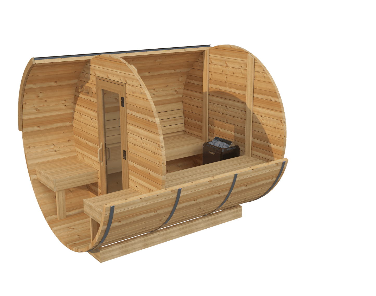 Tonneau de 7 pi x 8 pi avec porche par Kodiak