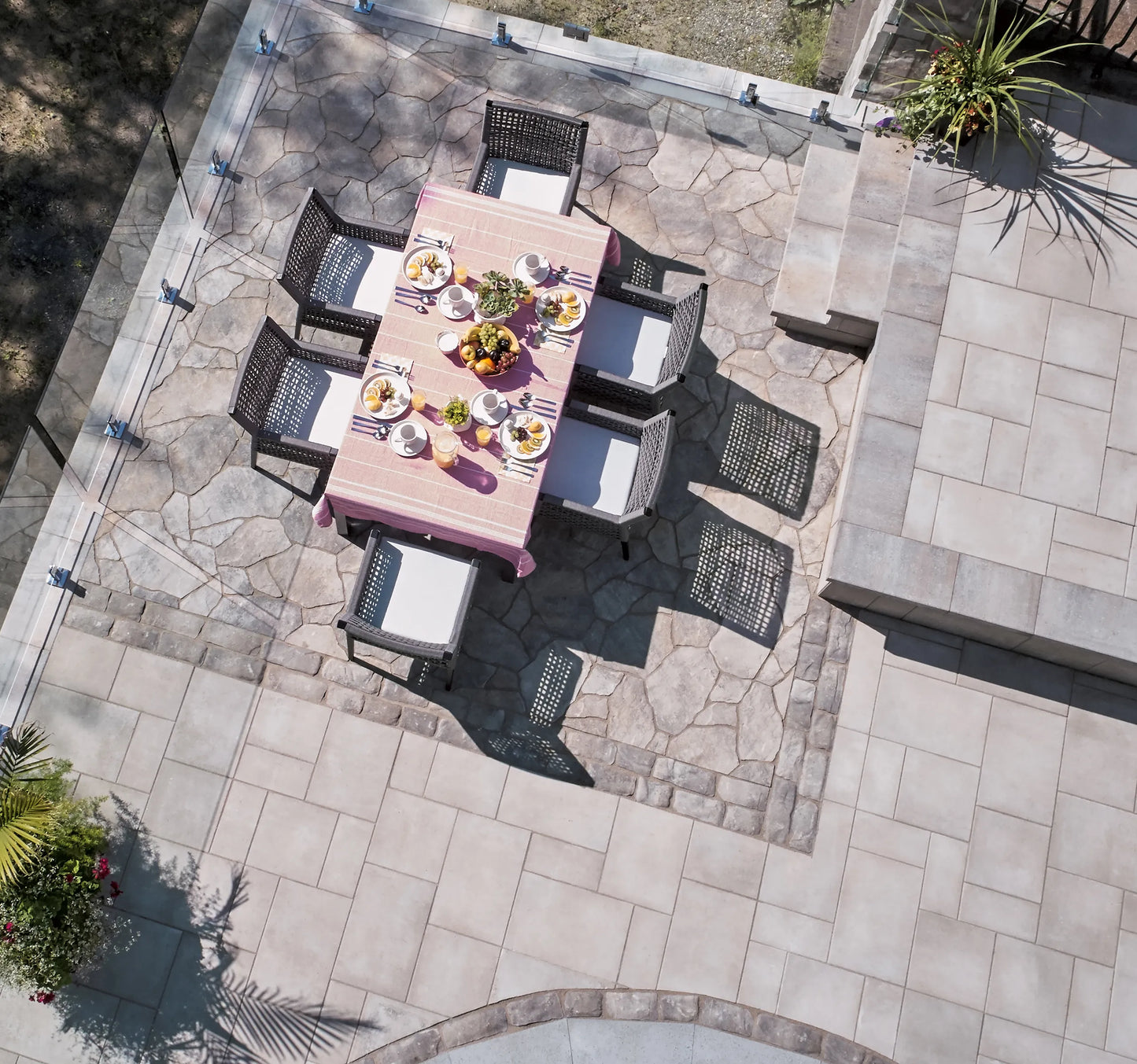 Photo du produit Dalle Rosebel par Permacon