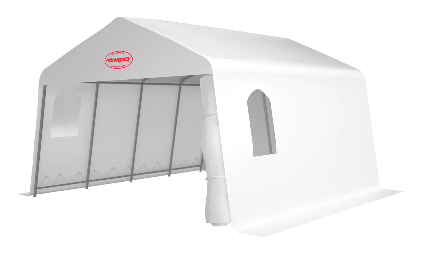 Abris Tempo Simple modèle HD11 vu de la droite