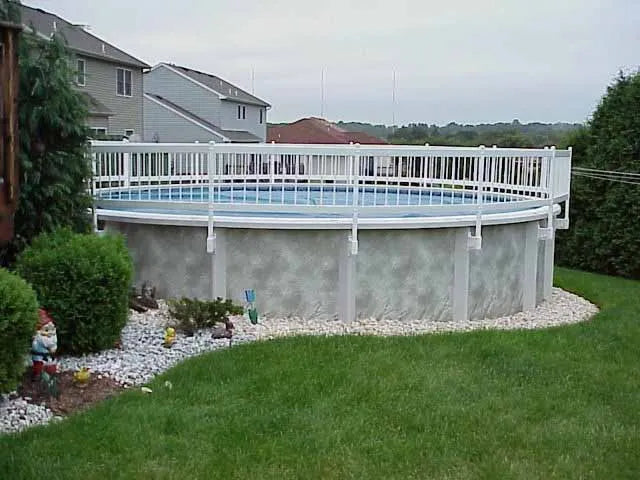 Clôture de piscine - Hors terre - Résine haut de gamme