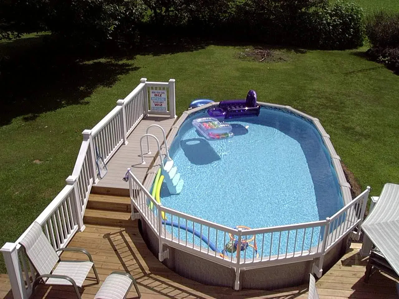 Clôture de piscine - Hors terre - Résine haut de gamme