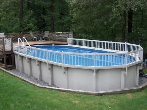 Clôture de piscine - Hors terre - Résine haut de gamme