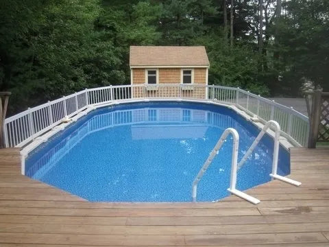 Clôture de piscine - Hors terre - Résine haut de gamme