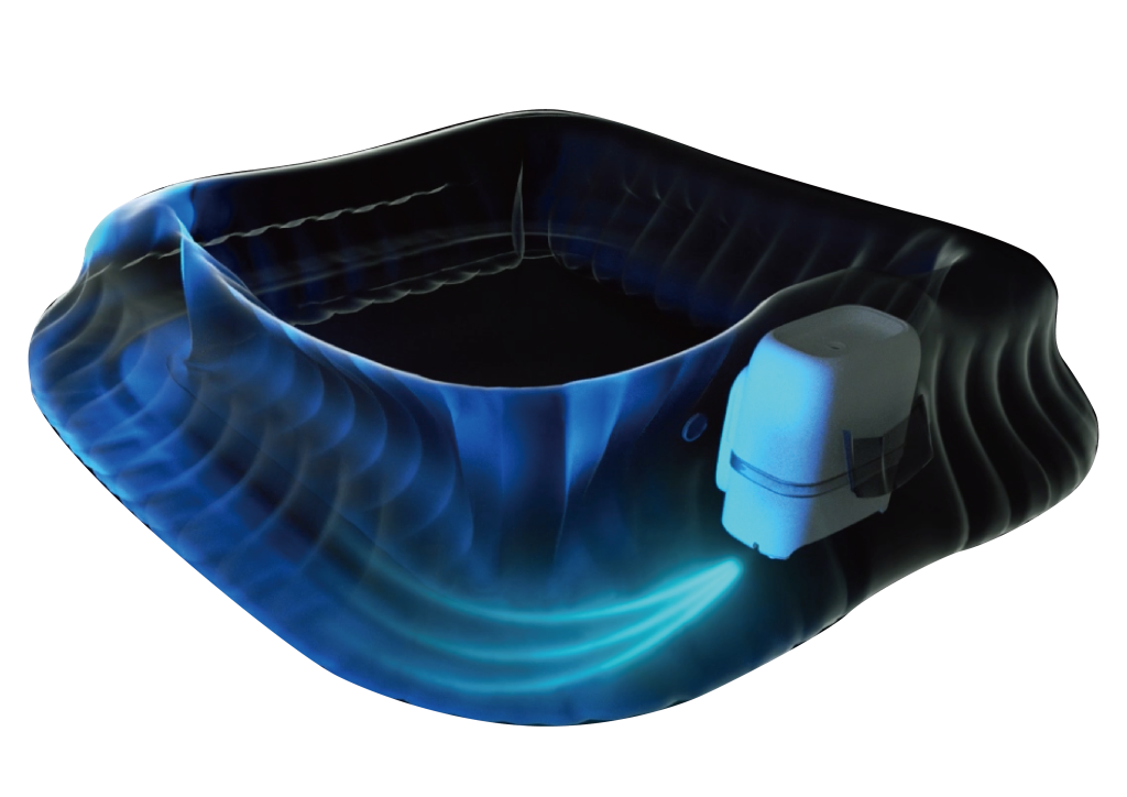 Spa Gonflable | MSpa | Urban Aurora | 6 Places | 0 Jets | 138 Sorties de bulles