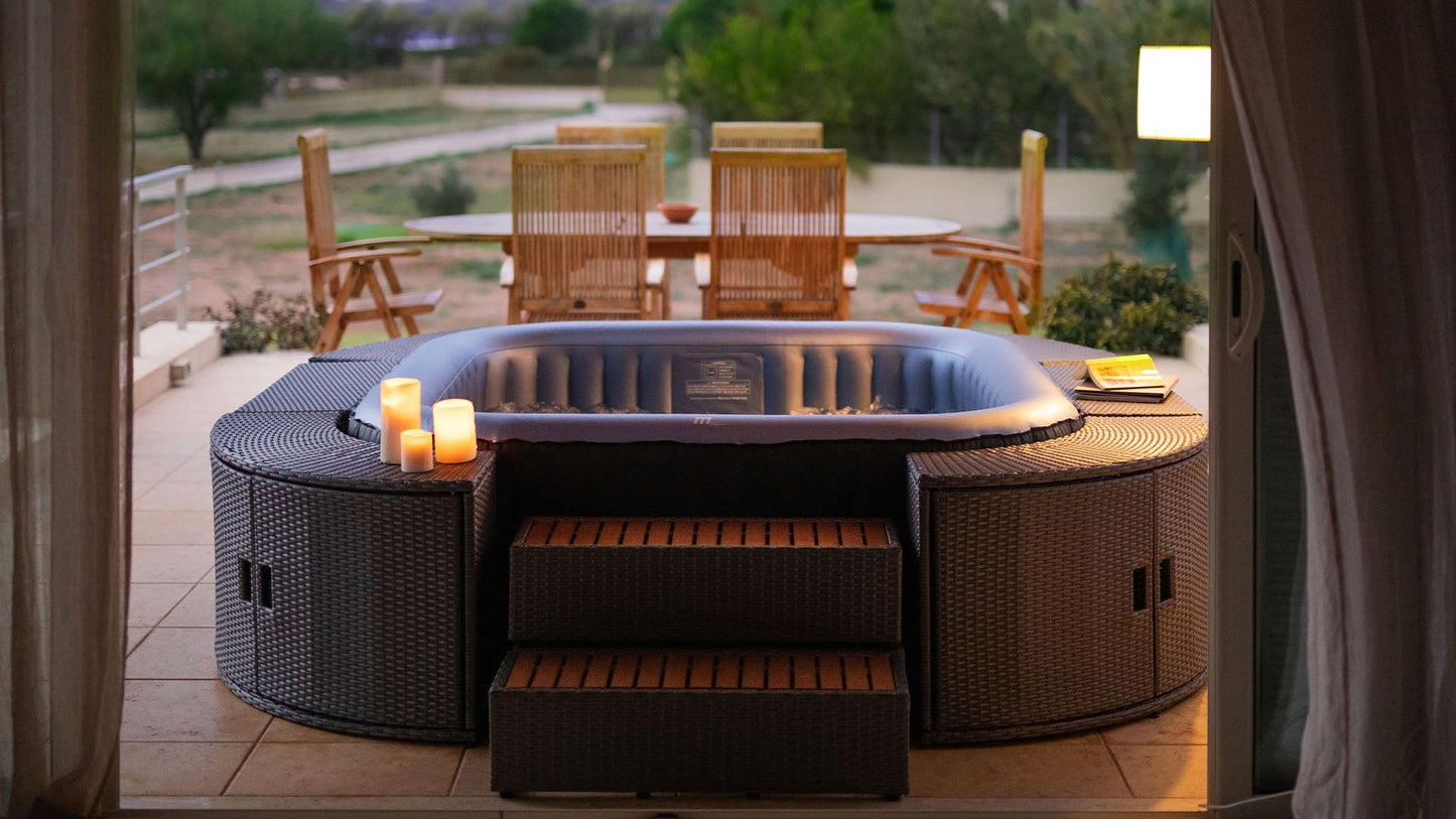 Spa Gonflable | MSpa | Comfort Tekapo 4P | 4 Places | 0 Jets | 108 Sorties de bulles
