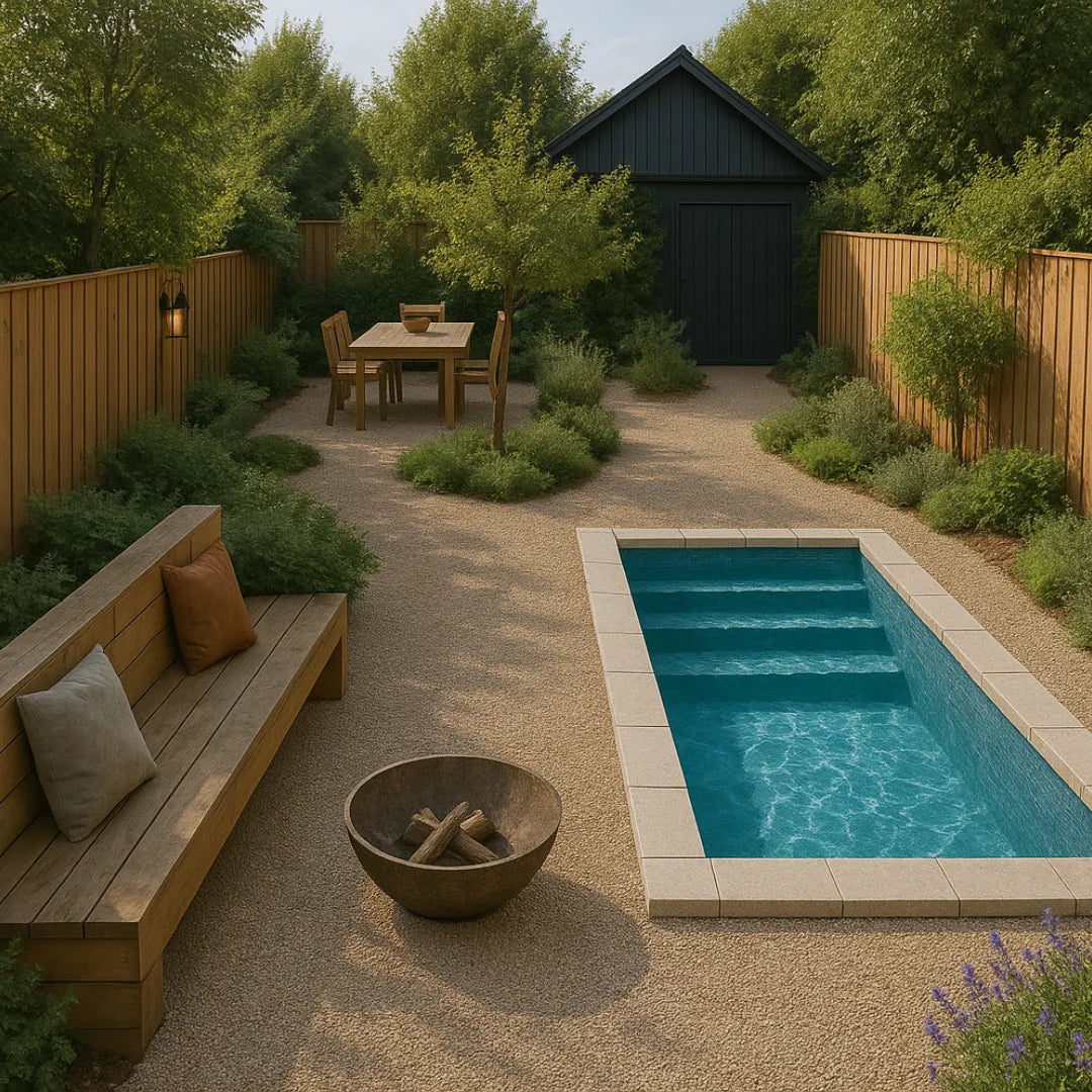 Image de la Piscines Creusées en modèle Coquille de la marque poolpod