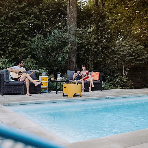Image de la piscine creusée du modèle Topaze
