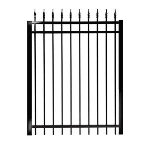 Barrière modèle classique régulier Rail 1 1/2'' - ornementale