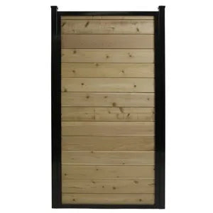 Cadre de porte en acier-hybride