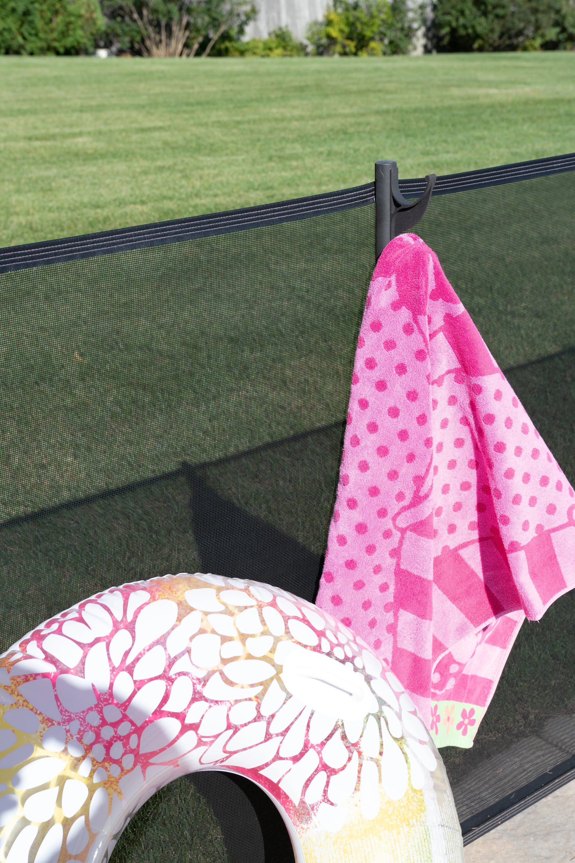 Crochets double pour accessoires de piscine