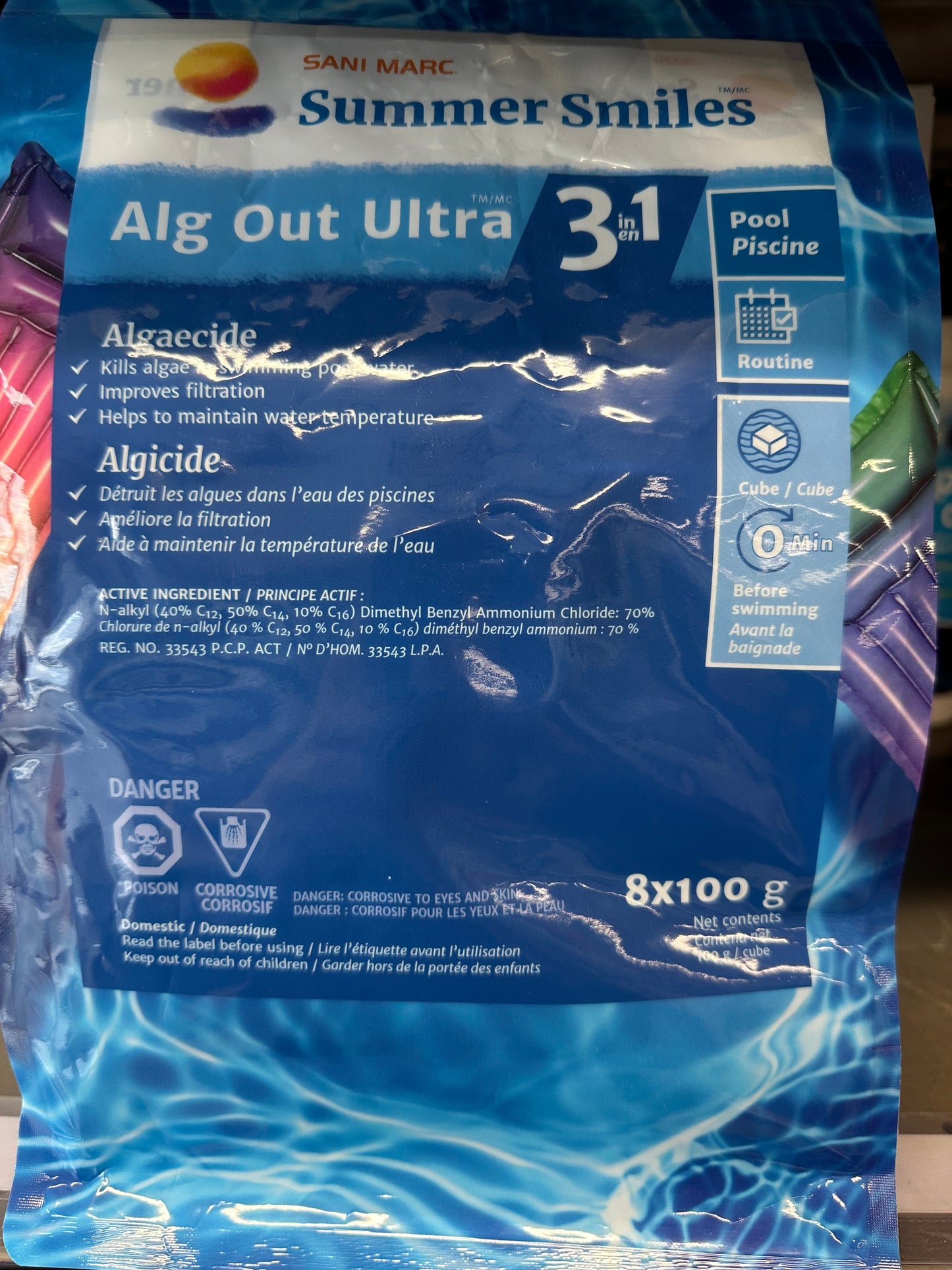 Piscine | Alg Out Ultra 3 en 1 | Algicide
