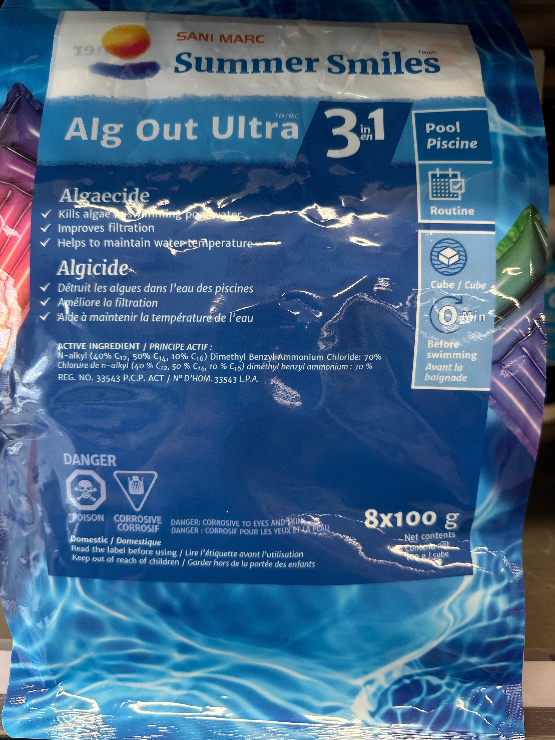 Piscine | Alg Out Ultra 3 en 1 | Algicide