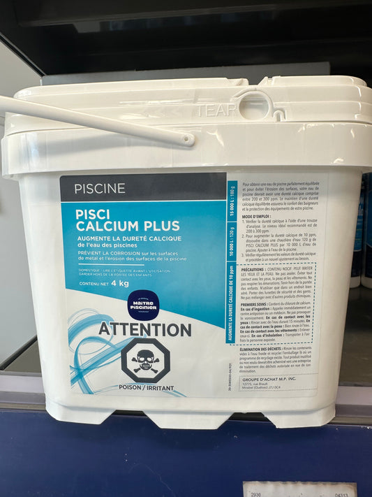 Piscine | PISCI CALCIUM PLUS | Dureté calcique | 4 kg