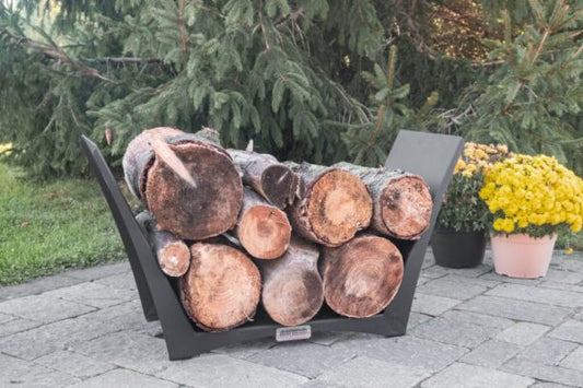 Porte-bûche | Iron Embers | Tamarack | 3'