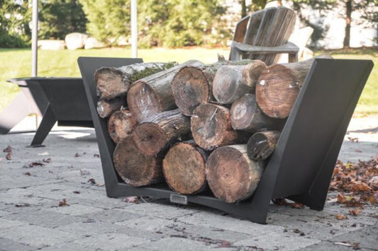 Porte-bûche | Iron Embers | Tamarack | 4'
