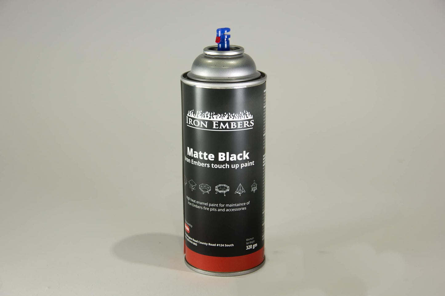 Accessoire | Iron Embers | Peinture de retouche noire matte