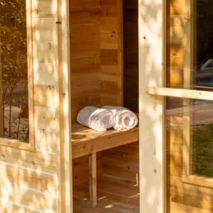 Georgian Cabin Sauna with Changeroom
