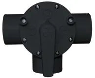 Image 1 du produit Valve | Olympic | Valve à 3 voies noire filetée