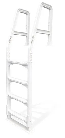 Image 2 du produit Echelle | Olympic | Échelle blanche en résine pour patio, hauteur pour mur de 48-54 po (122cm - 137cm)
