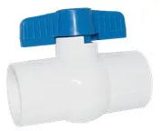 Image 1 du produit Vanne | Plomberie | Olympic | Vanne a bille 1-1/2” collé x collé blanche