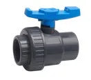 Image 1 du produit Valve | Plomberie | Olympic | Valve à bille à union unique grise 1-1/2”