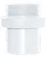 Image 1 du produit Adaptateur | Plomberie | Olympic | Adaptateur mâle Spigot 1-1/2” blanc