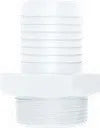 Image 1 du produit Adaptateur | Plomberie | Olympic | Adaptateur mâle pour tuyau 1-1/2” blanc