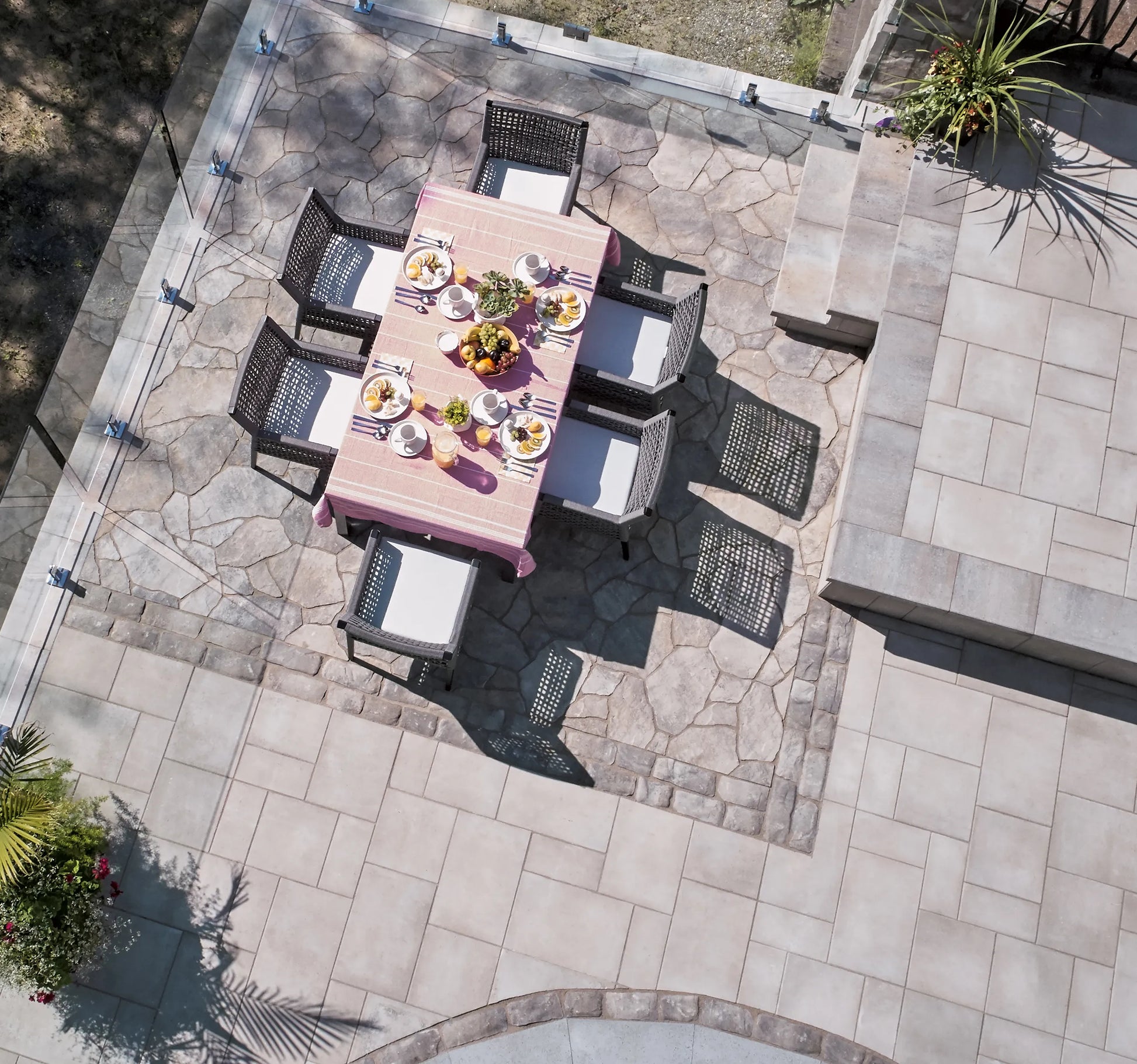 Photo du produit Dalle Rosebel par Permacon