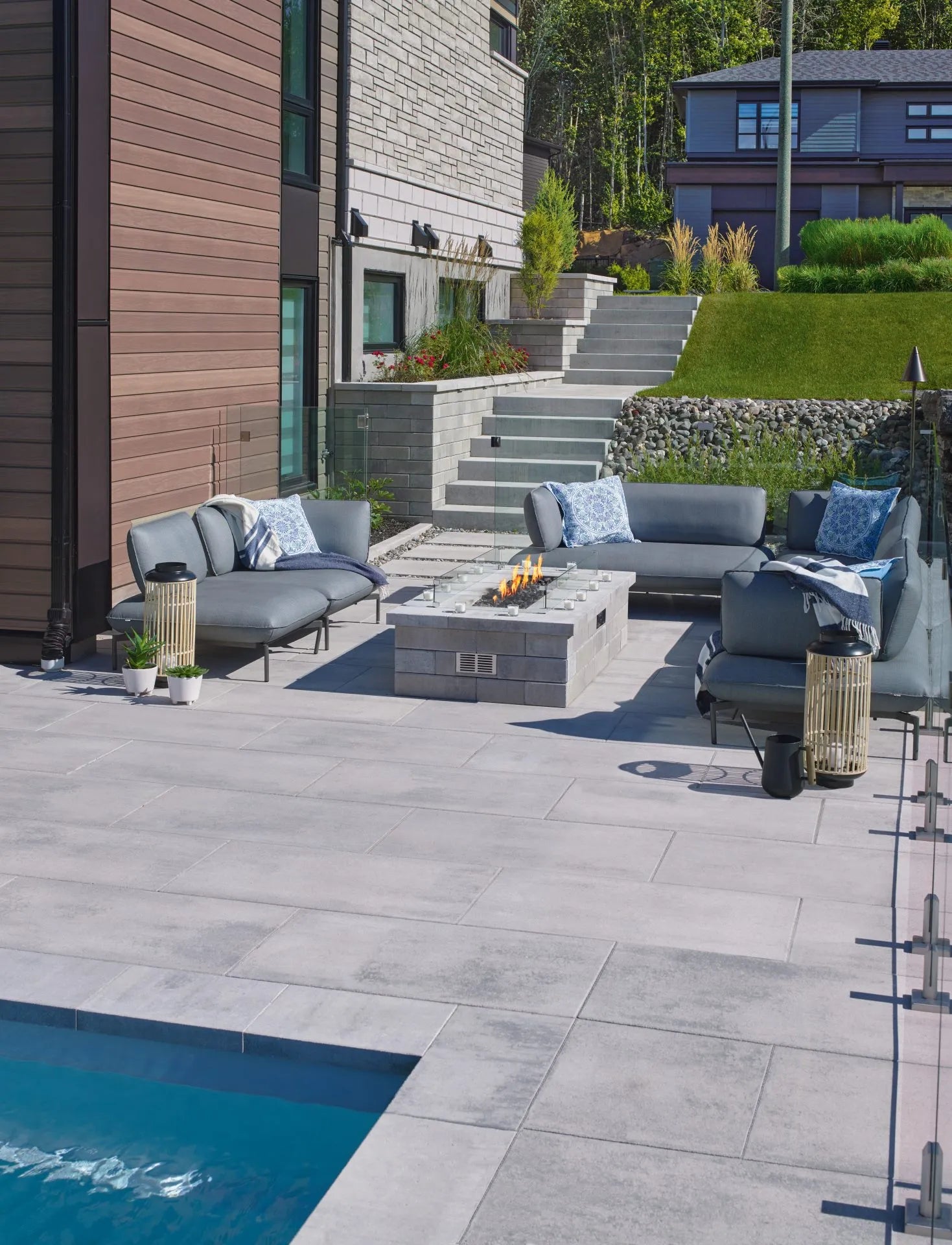 Photo du produit Muret Talus Universel par Permacon