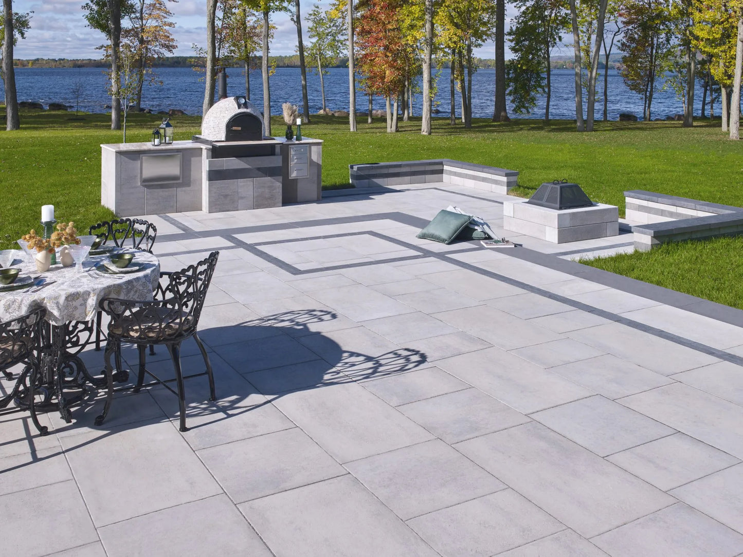 Photo du produit Foyer Orion par Permacon