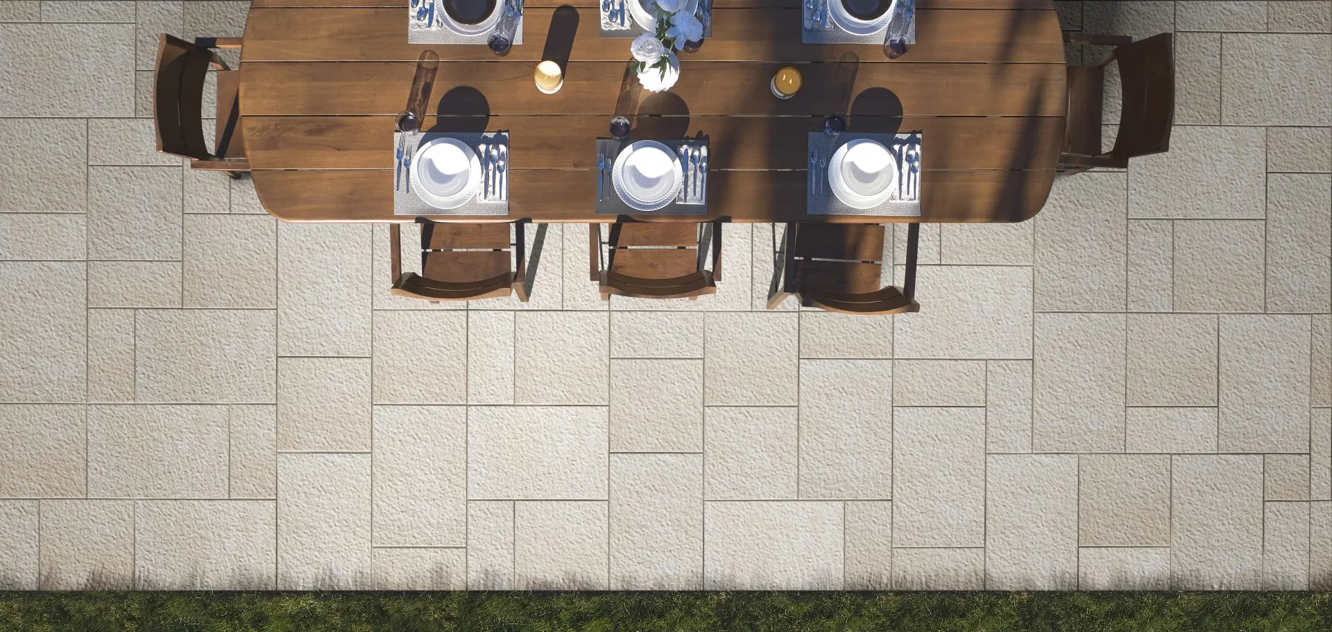 Photo du produit Dalle Melia 18 x 36 DuraFusion par Permacon