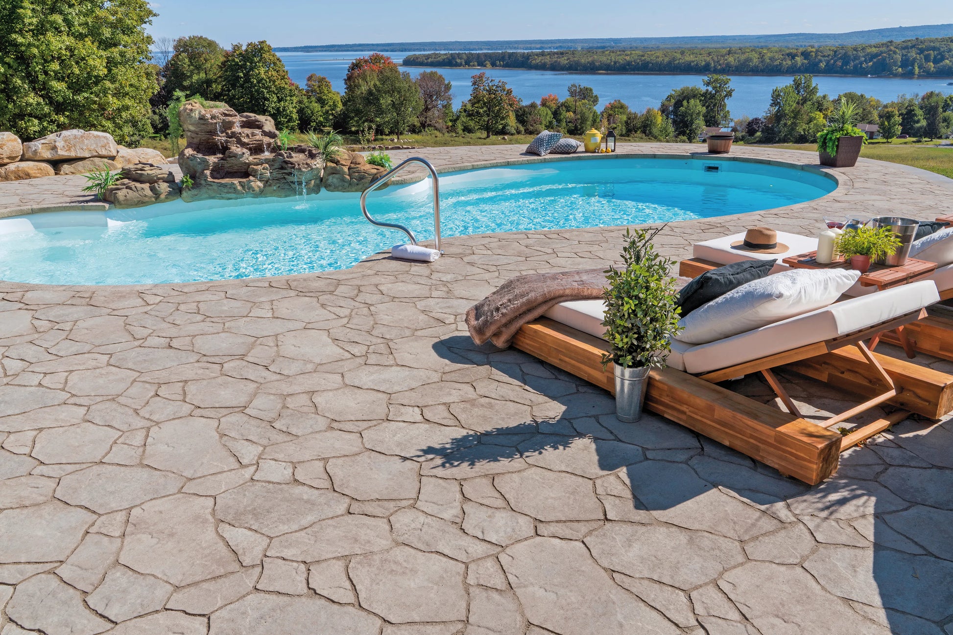 Photo du produit Dalle Rosebel par Permacon