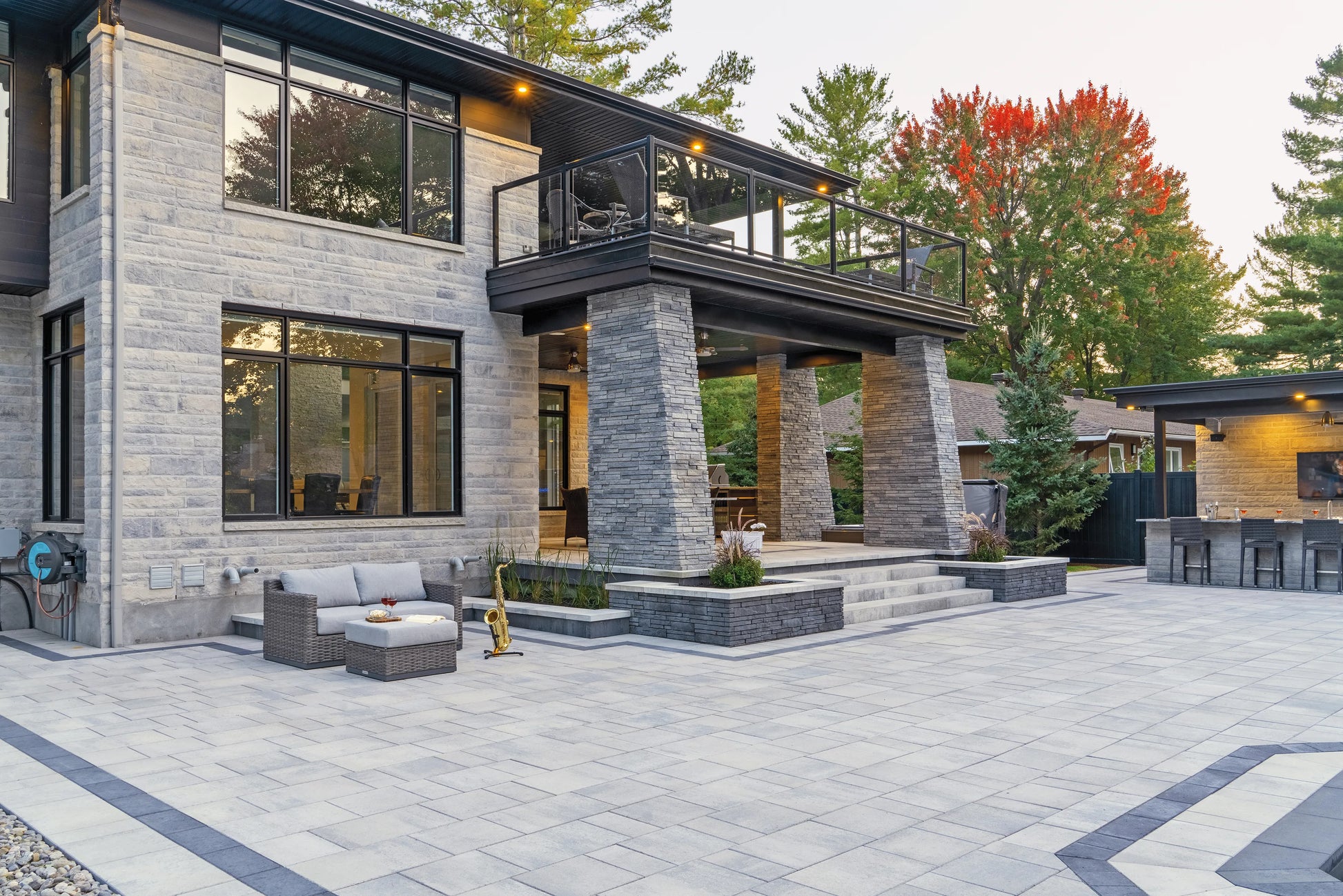 Photo du produit Pavé Melia 6 x 6 DuraFusion par Permacon