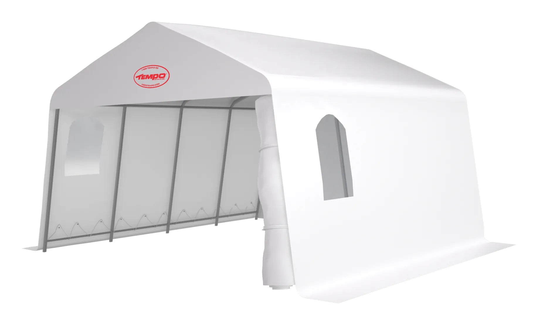 Abris Tempo Simple modèle HD11 vu de la droite