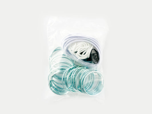 KIT QUINCAILLERIE PORTE CLIP DE BOUT (UNIVERSEL)
