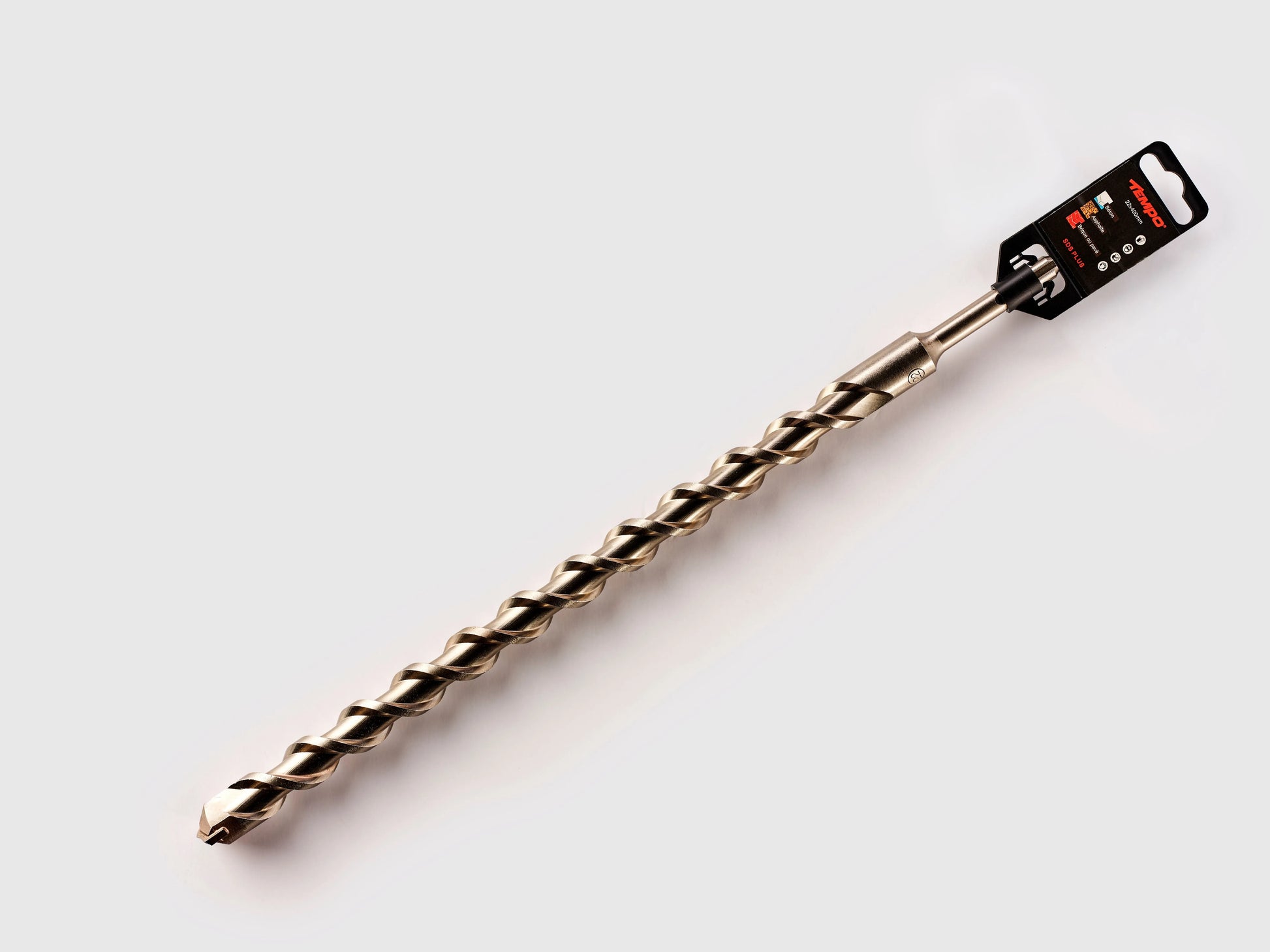 Mèche de perceuse SDS-PLUS 22 mm x 450 mm (7/8 pouces x 18 pouces)