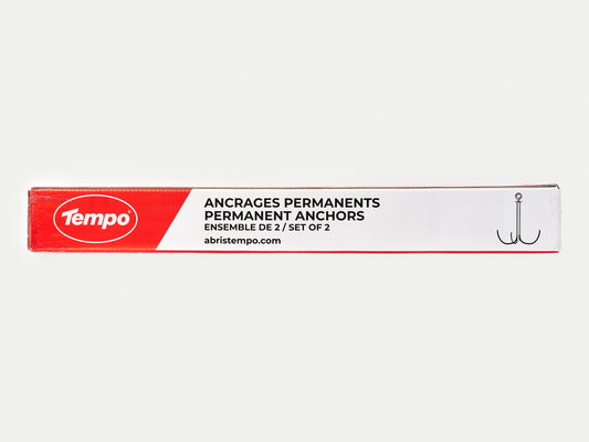 Ensemble de 2 Ancrages Permanents