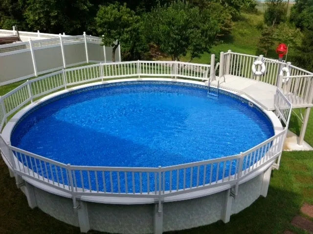 Clôture de piscine - Hors terre - Résine haut de gamme