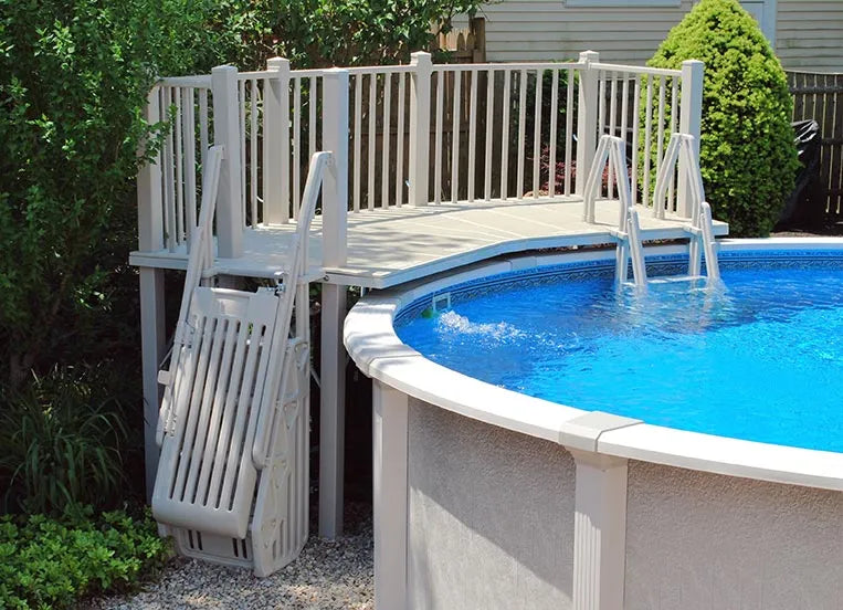 Photo du produit Terrasse de piscine - Modèle FD par Permacon