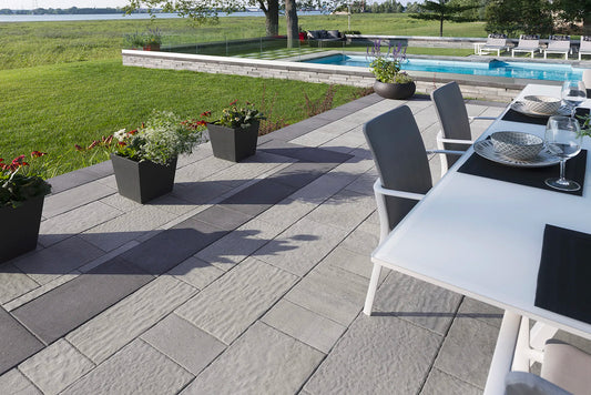 Photo du produit Dalles Zuko FLEX par Rinox en couleur Zuko Flex Charbon Cendré