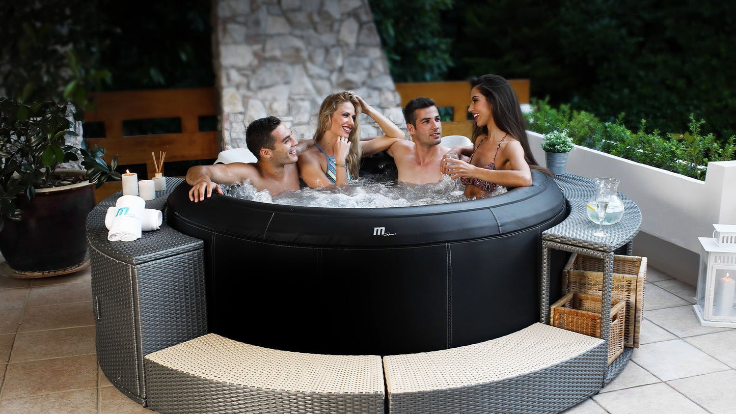 Spa Gonflable | MSpa | Premium Camaro | 6 Places | 0 Jets | 138 Sorties de bulles