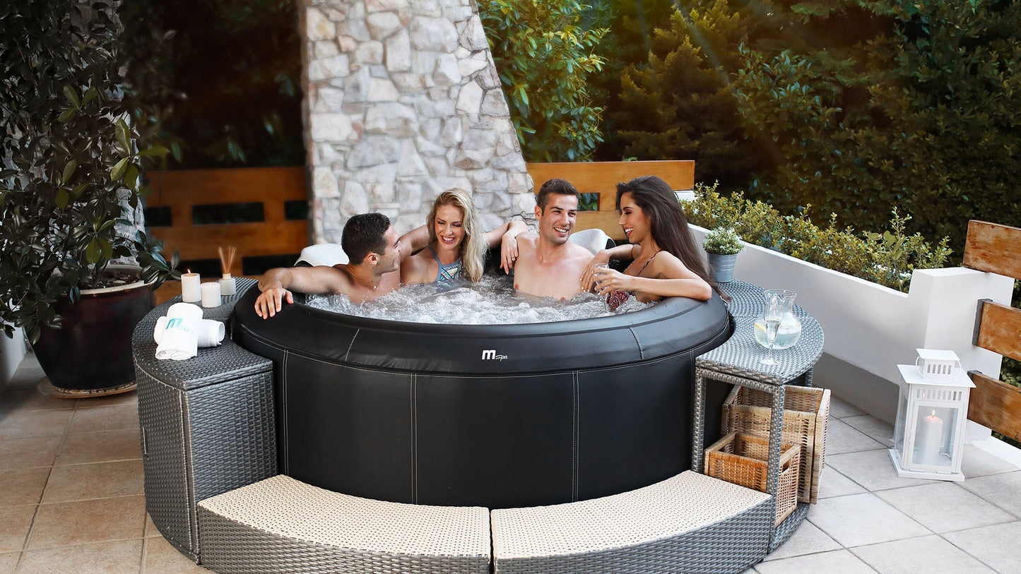 Spa Gonflable | MSpa | Premium Camaro | 6 Places | 0 Jets | 138 Sorties de bulles