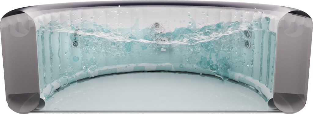 Spa Gonflable | MSpa | Muse Carlton | 4 Places | 4 Jets | 118 Sorties de bulles