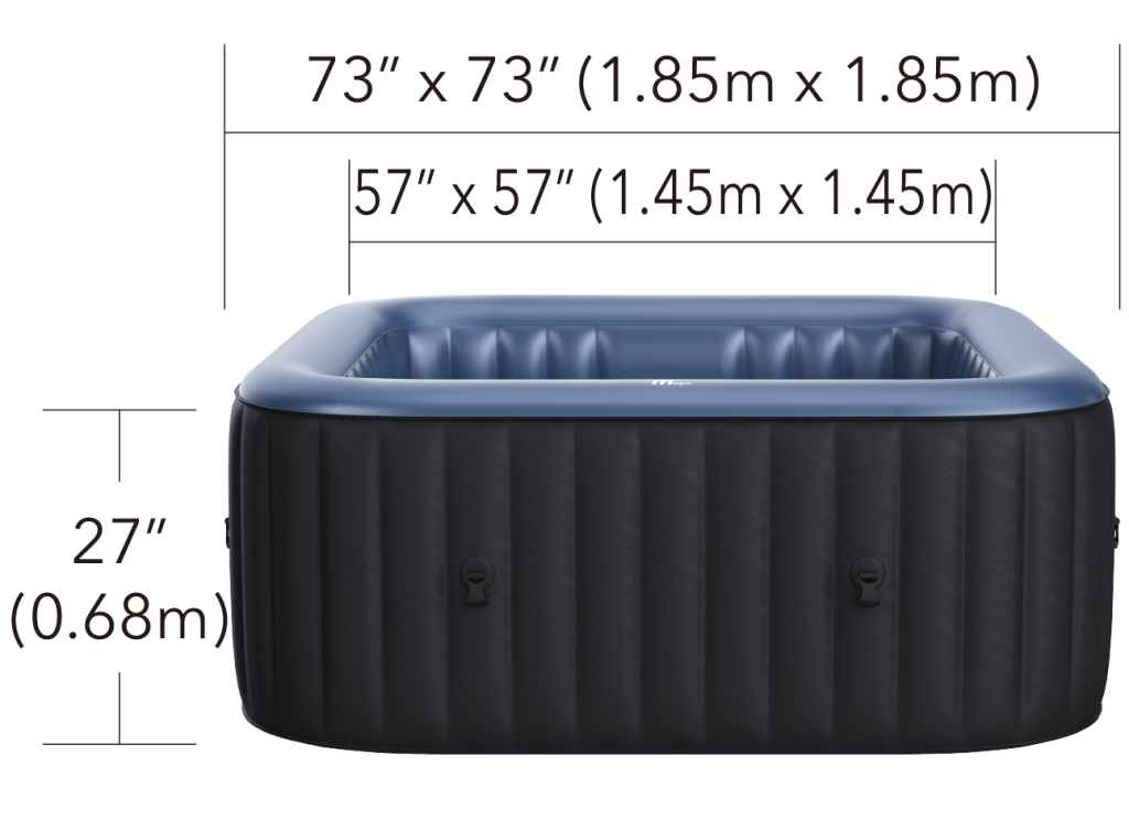 Spa Gonflable | MSpa | Comfort Tekapo 6P | 6 Places | 0 Jets | 103 Sorties de bulles