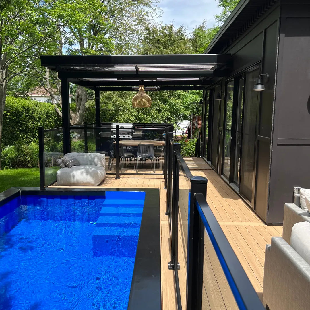 Image de la Piscines Conteneur en modèle George de la marque poolpod