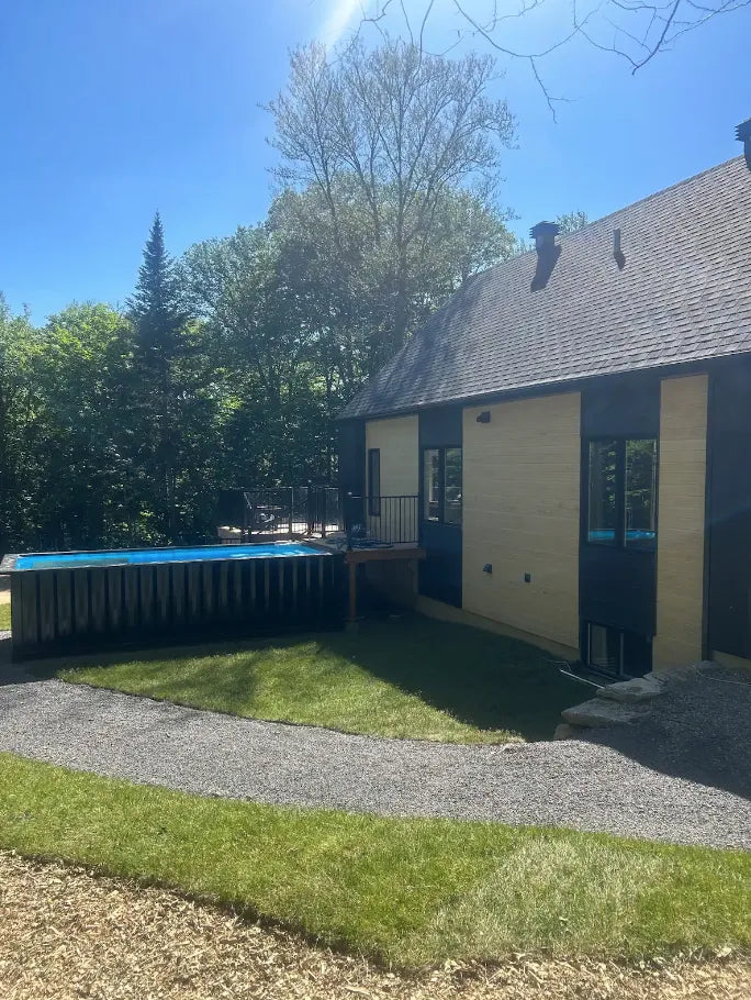 Image de la Piscines Conteneur en modèle Romy de la marque poolpod