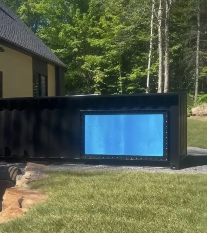 Image de la Piscines Conteneur en modèle Romy de la marque poolpod